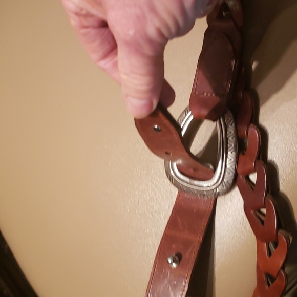 Leather decorative belt - Picture 2 of 3